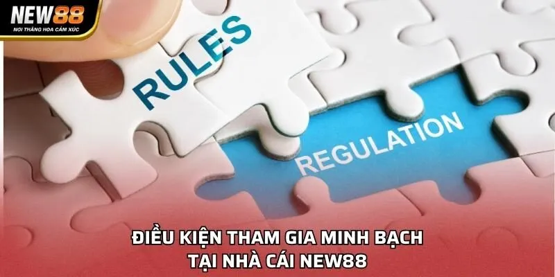 Điều kiện tham gia minh bạch tại nhà cái NEW88