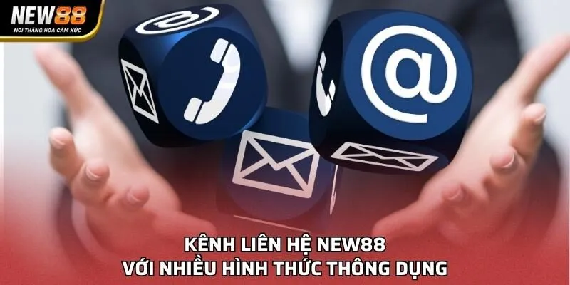 Kênh liên hệ NEW88 với nhiều hình thức thông dụng